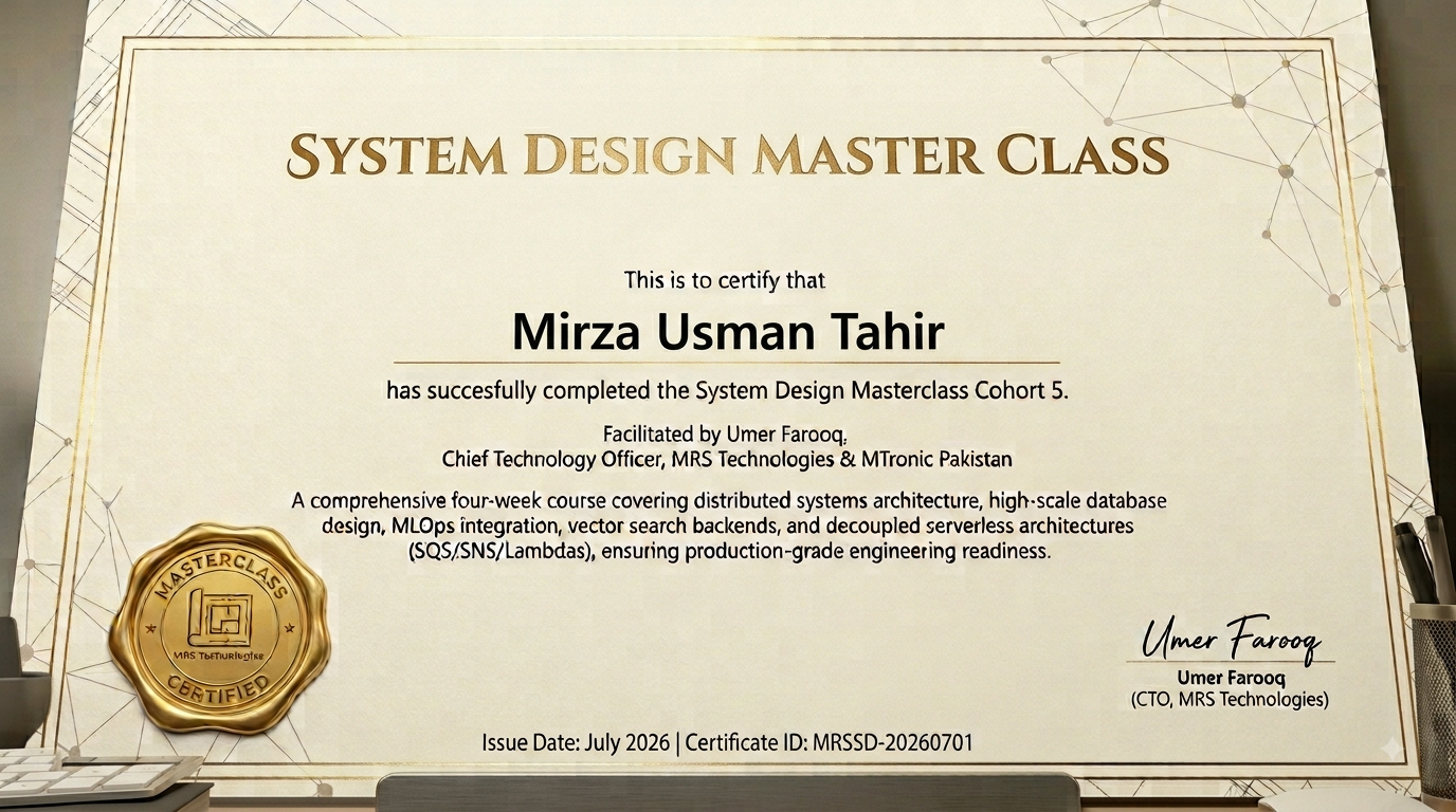 Master System Design — Cohort 5